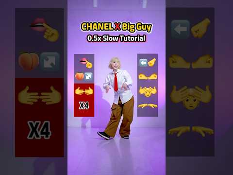 CHANEL x Big Guy🔥 0.5x Dance Tutorial😳 Still Hard?🪞