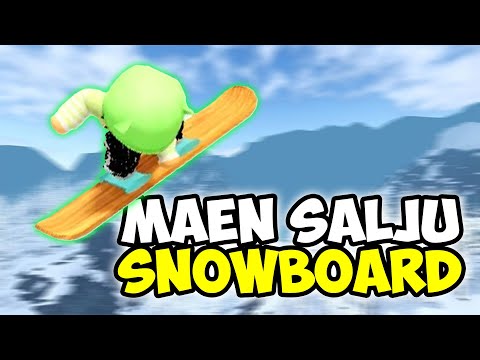 AKU BELAJAR BERMAIN SNOWBOARD - Roblox Indonesia