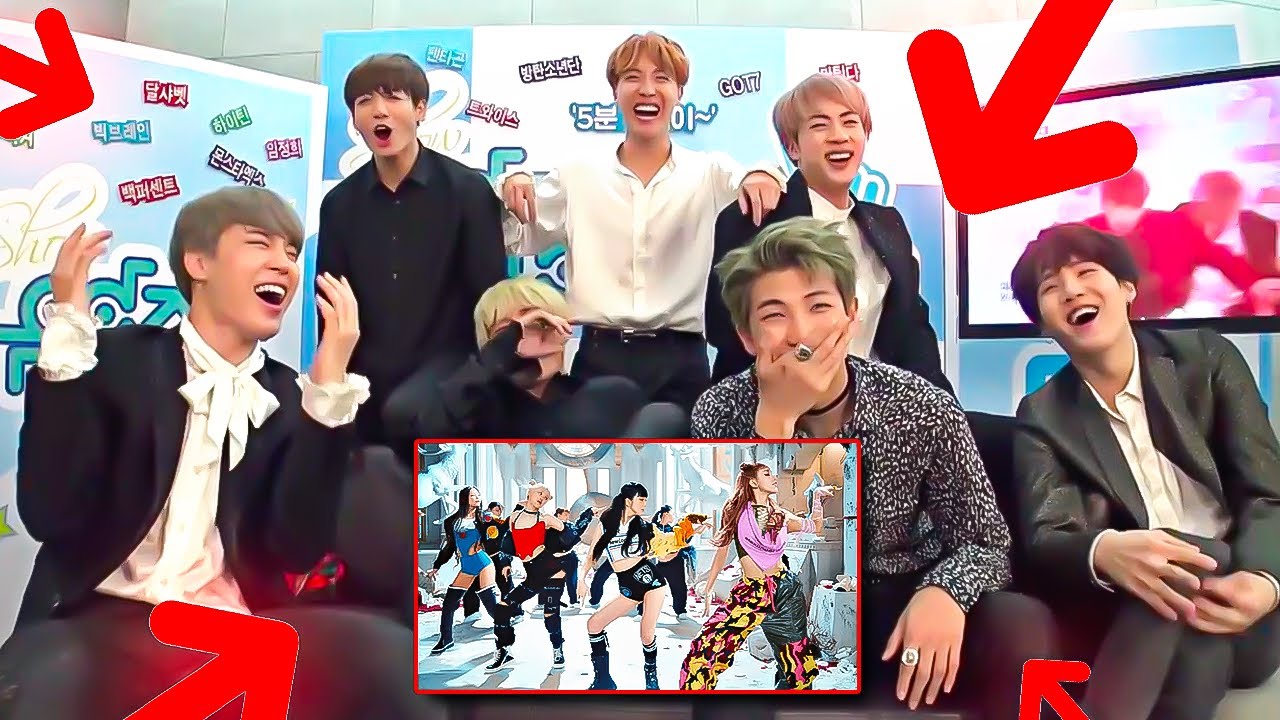Si BTS réagit à BLACKPINK ? 😮🤣 PARODIE