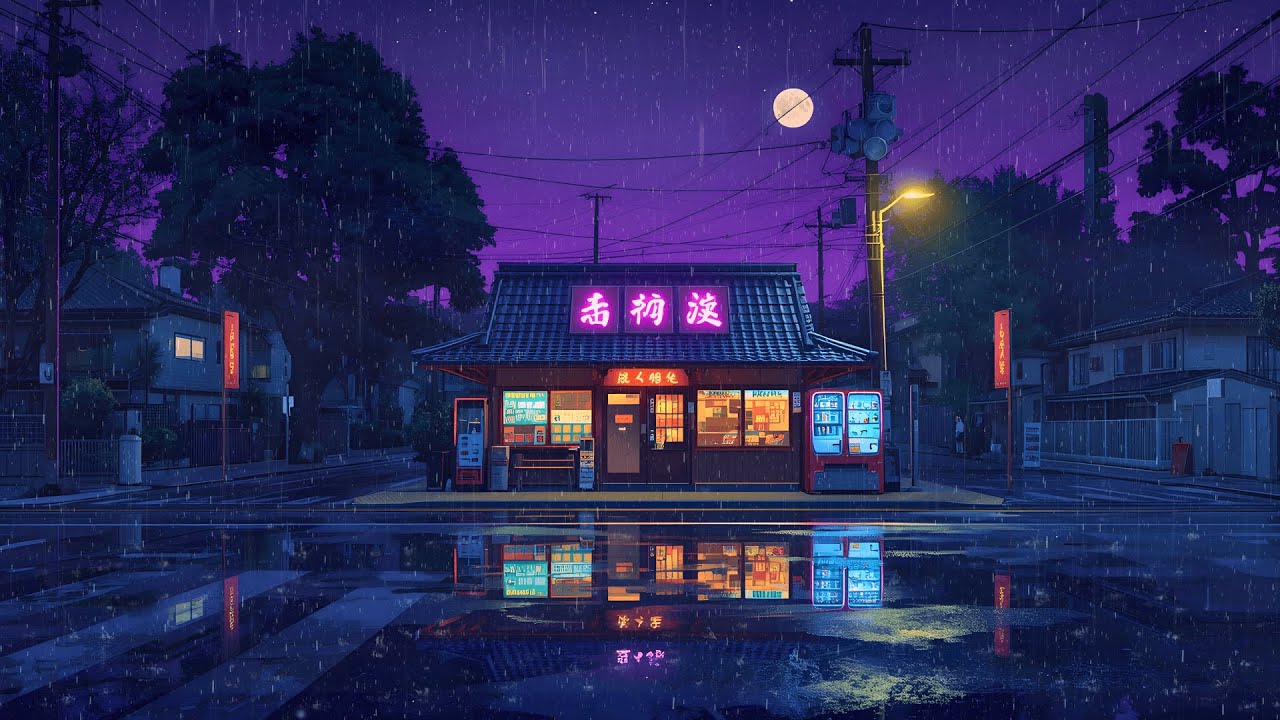 2AM Tokyo Rain 🌧️ Lofi Mix for Late Night Study