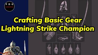 Crafting early gear for Lightning Strike Champion Path of Exile 3.24 Necropolis