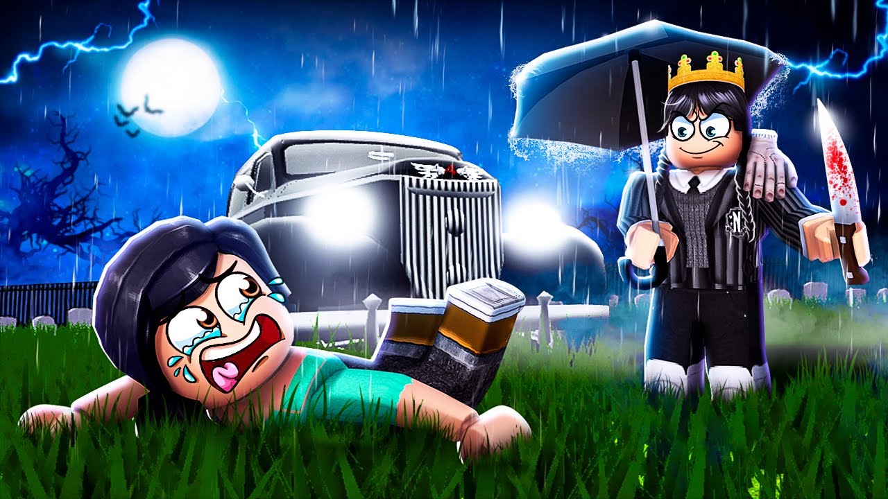 I am WEDNESDAY Addams In Roblox