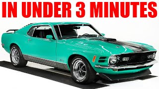 1970 Ford Mustang Mach 1 For Sale In Under 3 Minutes (V21917)