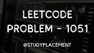 Height Checker Problem 1051 leetCode #coding #java #leetcode