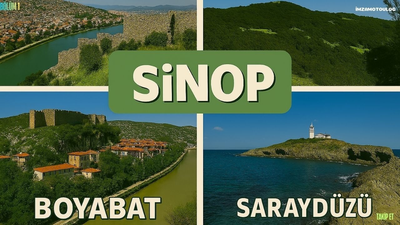 Motorla Yolda – Türkiye Videoları | Sinop - Bölüm 1 (Boyabat-Saraydüzü)