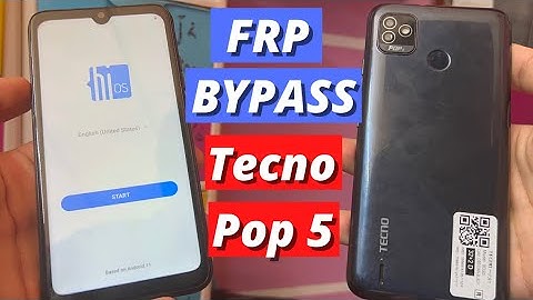 Tecno Pop 5 Frp Bypass (BD2p) Google Account Bypass (Android 11)
