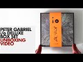 Peter gabriel io deluxe box set unboxing