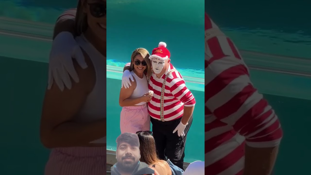 Lol yeah that wasn't planned😂Tom mime Seaworld 