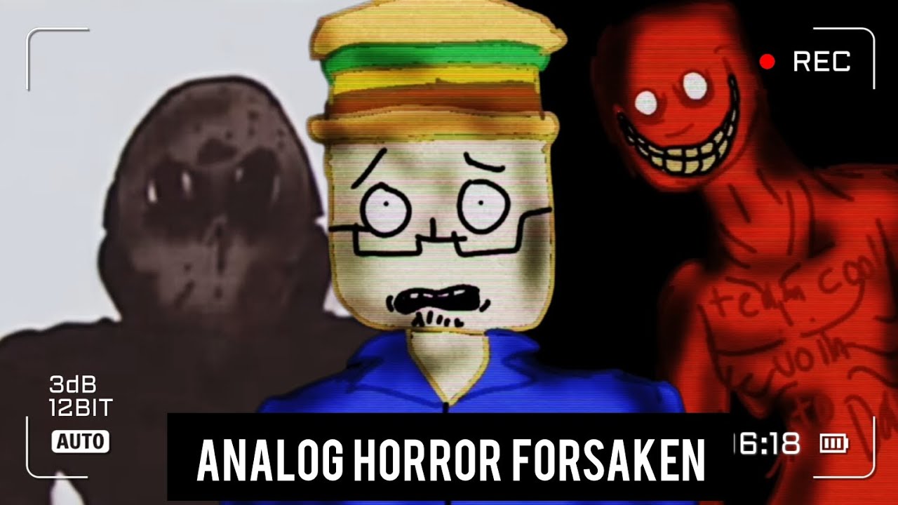 FORSAKEN ANALOG HORROR O JOGO QUE QUERIA DESTRUIR O ROBLOX YouTube 