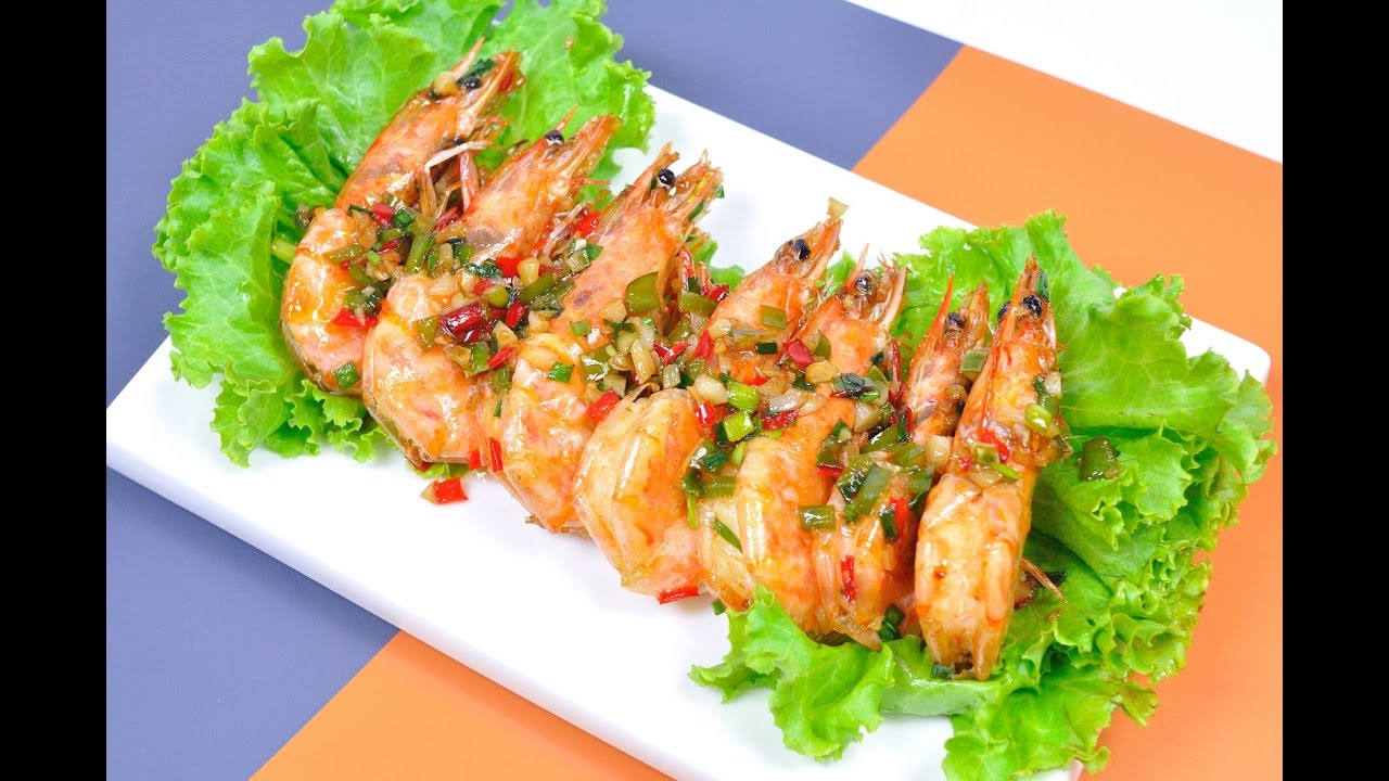 กุ้งผัดพริกเกลือ