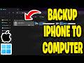 How To Backup iPhone To Computer