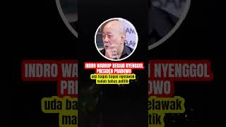 Indro Warkop Senggol Prabowo