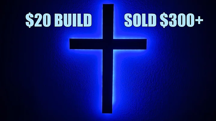 People Are Selling These Crosses for $475 (I Made One for $20)