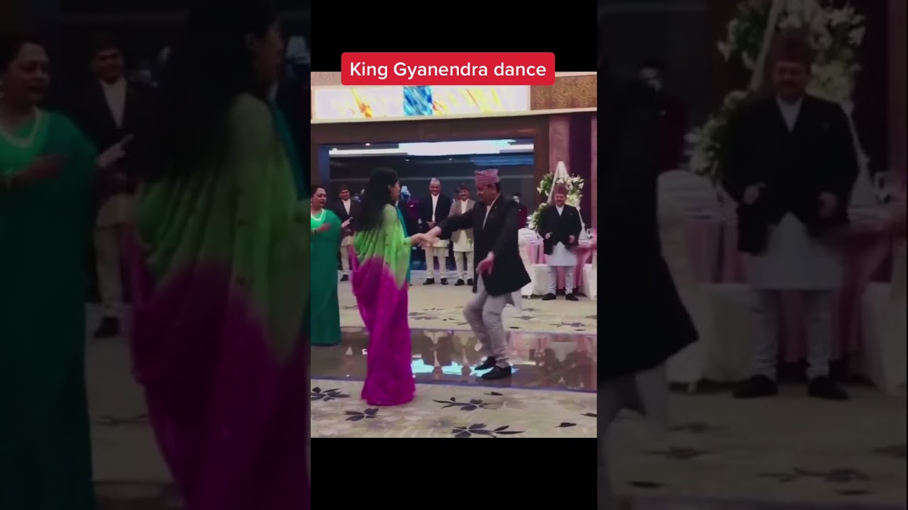 King Gyanendra Shah Dance ❤️❤️❤️❤️ 