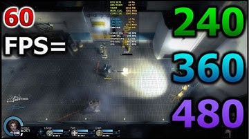 How to unlock FPS cap in game | Alien Swarm Reactive Drop