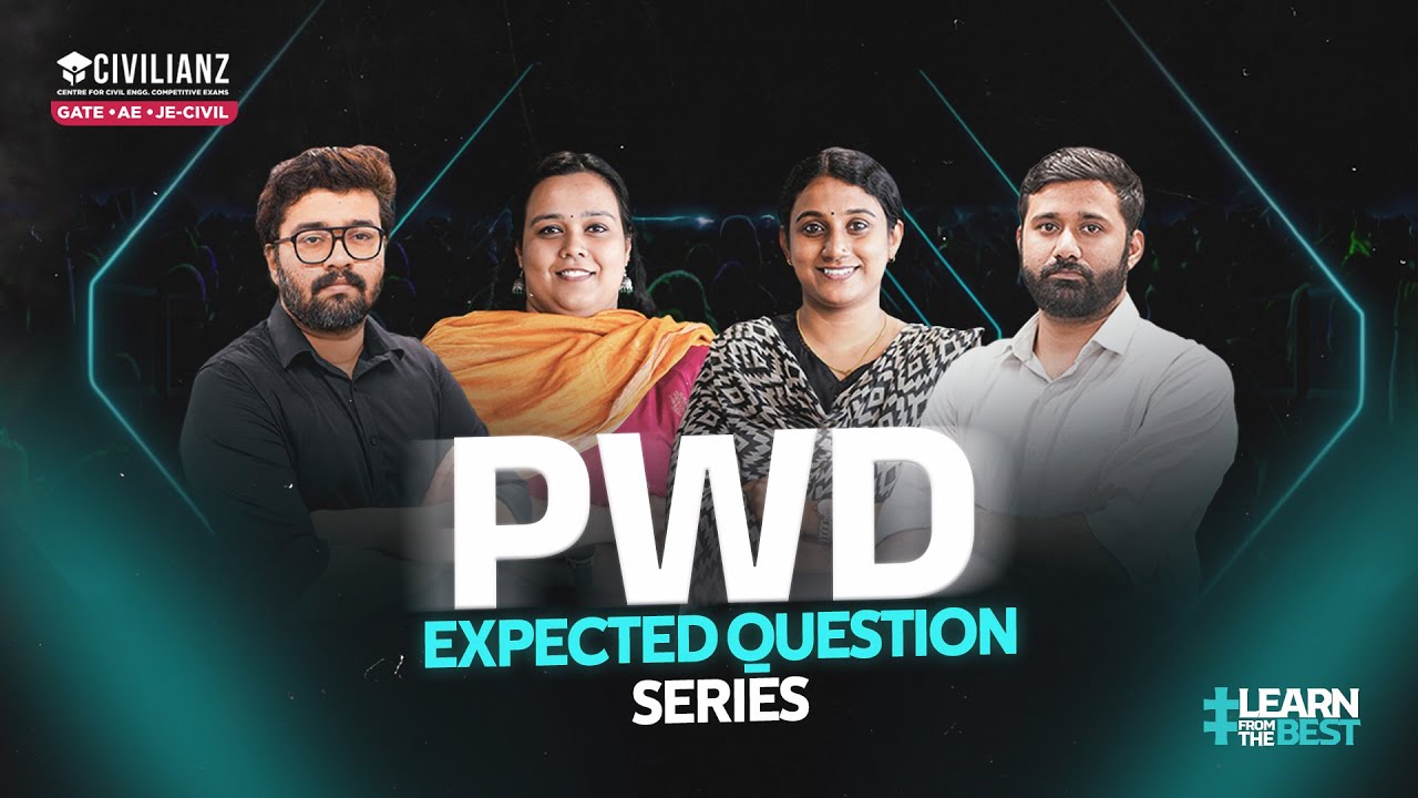 PWD AE Expected Question Series 🔥 Environmental Engineering | LIVE Revision