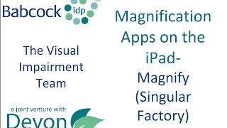 Magnification Apps on the iPad- Magnify (Singular Factory) screenshot 5