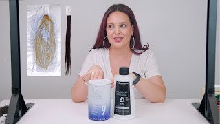 Testing Goldwell Oxycur to see if it's the Best Hair Bleach on Dark Hair #hairbleach