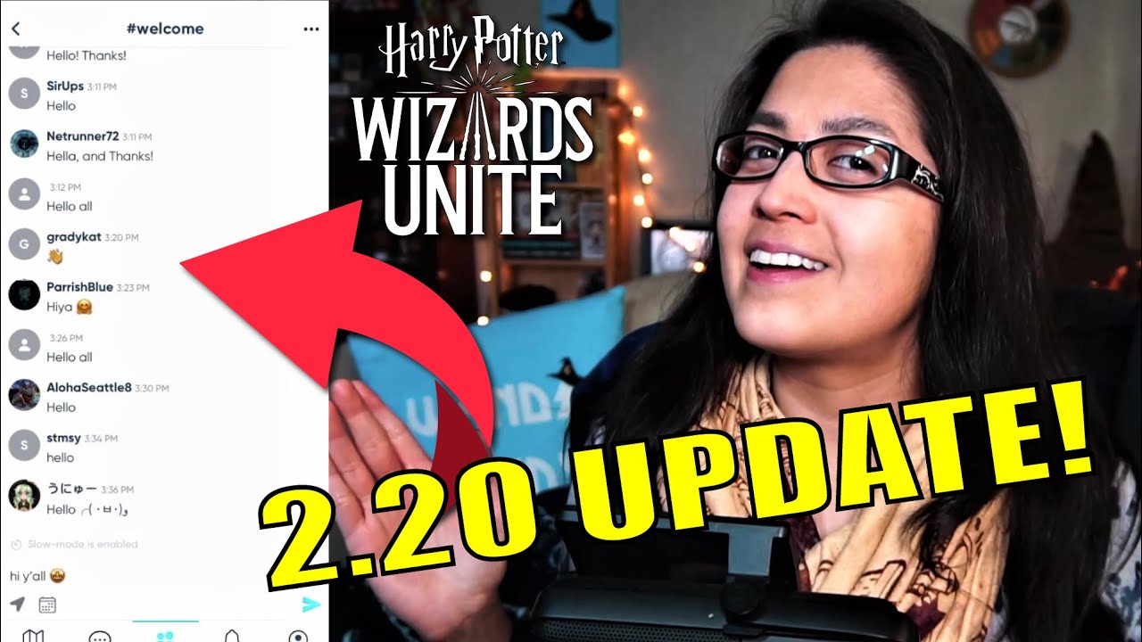 NEW! Niantic Social to Chat With Friends... Now in Wizards Unite 2.20 Update ⚡