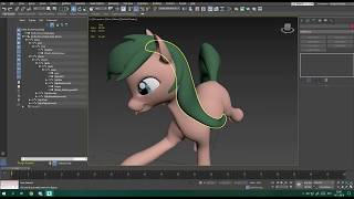 Model pony 3dmax (not a tutorial) screenshot 2