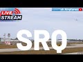 🔭 Watching Planes ✈️ At Sarasota-Bradenton International Airport Airport (SRQ) SUNSET STREAM🌅