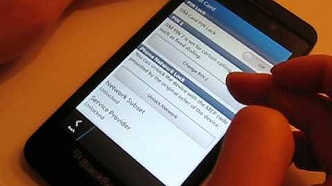 How to Unlock Blackberry Z10 with Cellunlocker.net