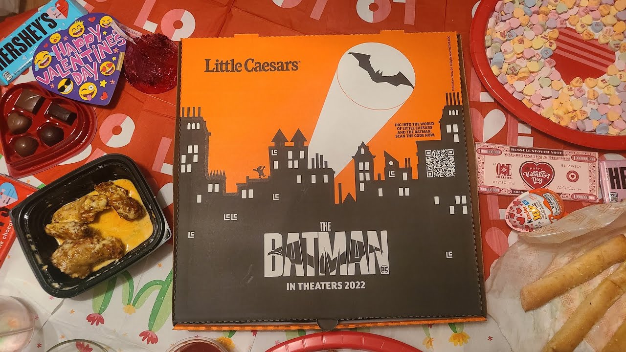 The BATMAN Calzony Pepperoni Pizza from Little Caesars Review