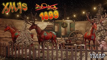 RDR2 | New Year decoration for cities | REDM YMAP XML
