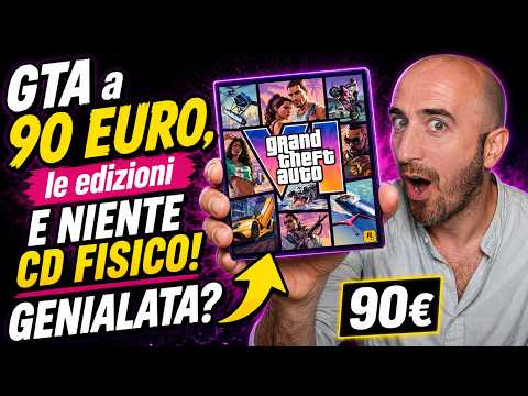 GTA 6: GOODBYE PHYSICAL DISCS? Prices and Versions 😱