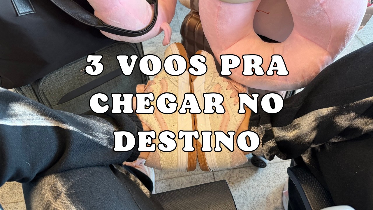 Nossa ida para Europa: vlog 1!