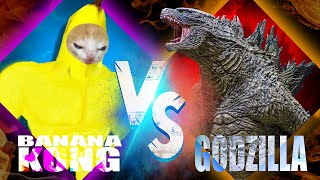 Banana Kong VS Godzilla | Banana Cat King Kong save the world