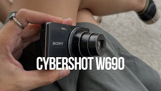 Broken But Still Shooting: Sony W690 Sample Test with Defects #sonyw690 #sonycybershot #digicam