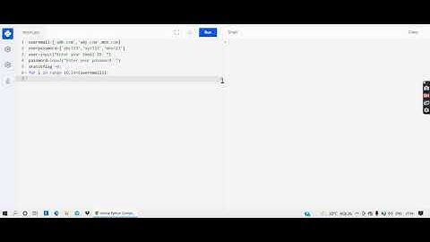To create a simple Login system using Python