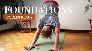 Yoga Foundations - Healthy, Stable Shoulders and Hips (75 min)