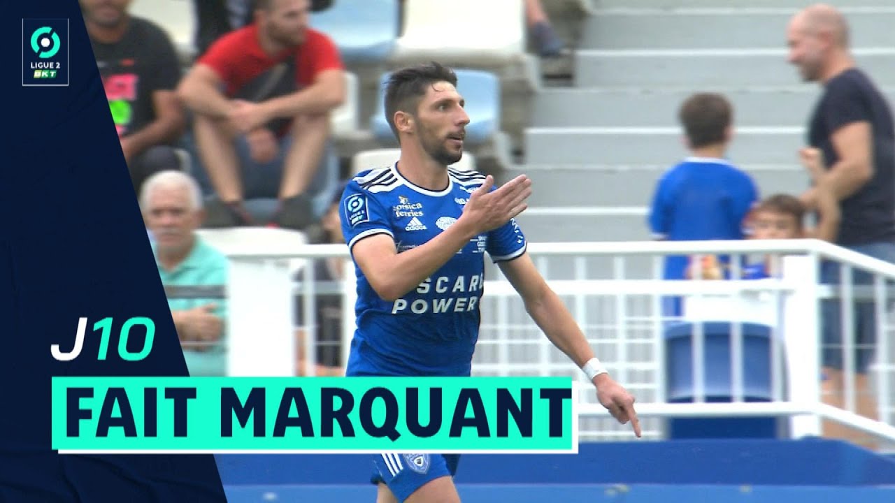 Bastia s'impose dans le derby Corse dans une ambiance de feu à Furiani ! 10ème journée / 2021-2022