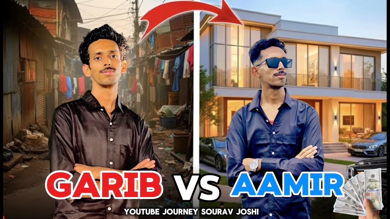 GARIB VS AAMIR YOUTUBER 🥹🤑 