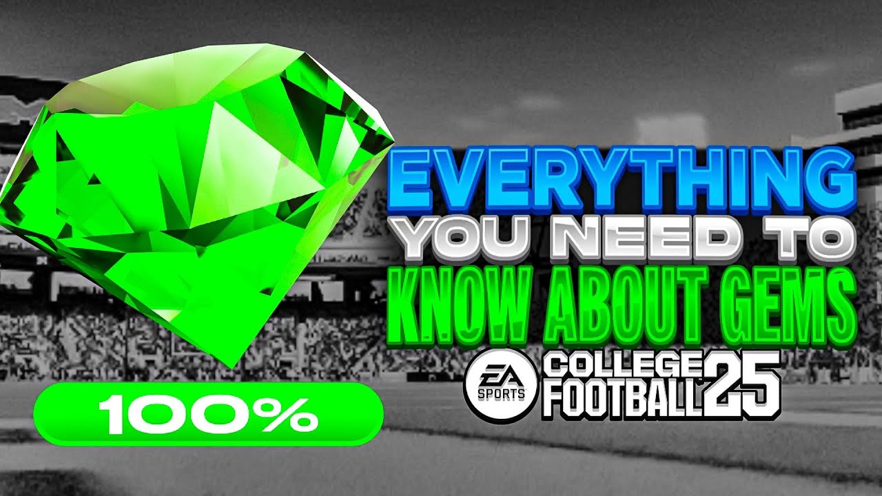 Всё, что вам НУЖНО знать о драгоценностях и провалах *ОБНОВЛЕНО* в College Football 25 Dynasty