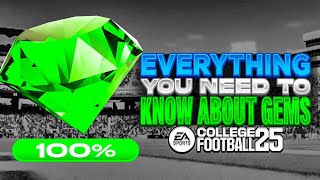 Everything You NEED to Know About Gems and Busts *UPDATED* in College Football 25 Dynasty