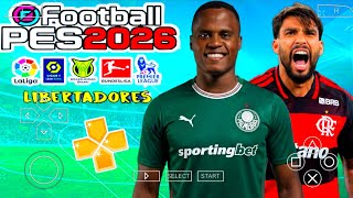 EFOOTBALL PES 2026 PPSSPP ATUALIZADO COM BRASILEIRÃO E EUROPEU DOWNLOAD MEDIAFIRE link direto
