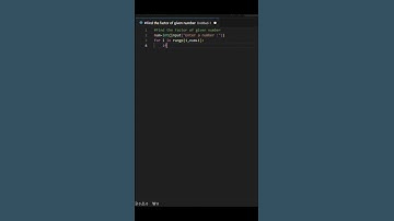 Python program to find factor of number.#python #GetItCoded #pythonprogramming #coding #codingtips