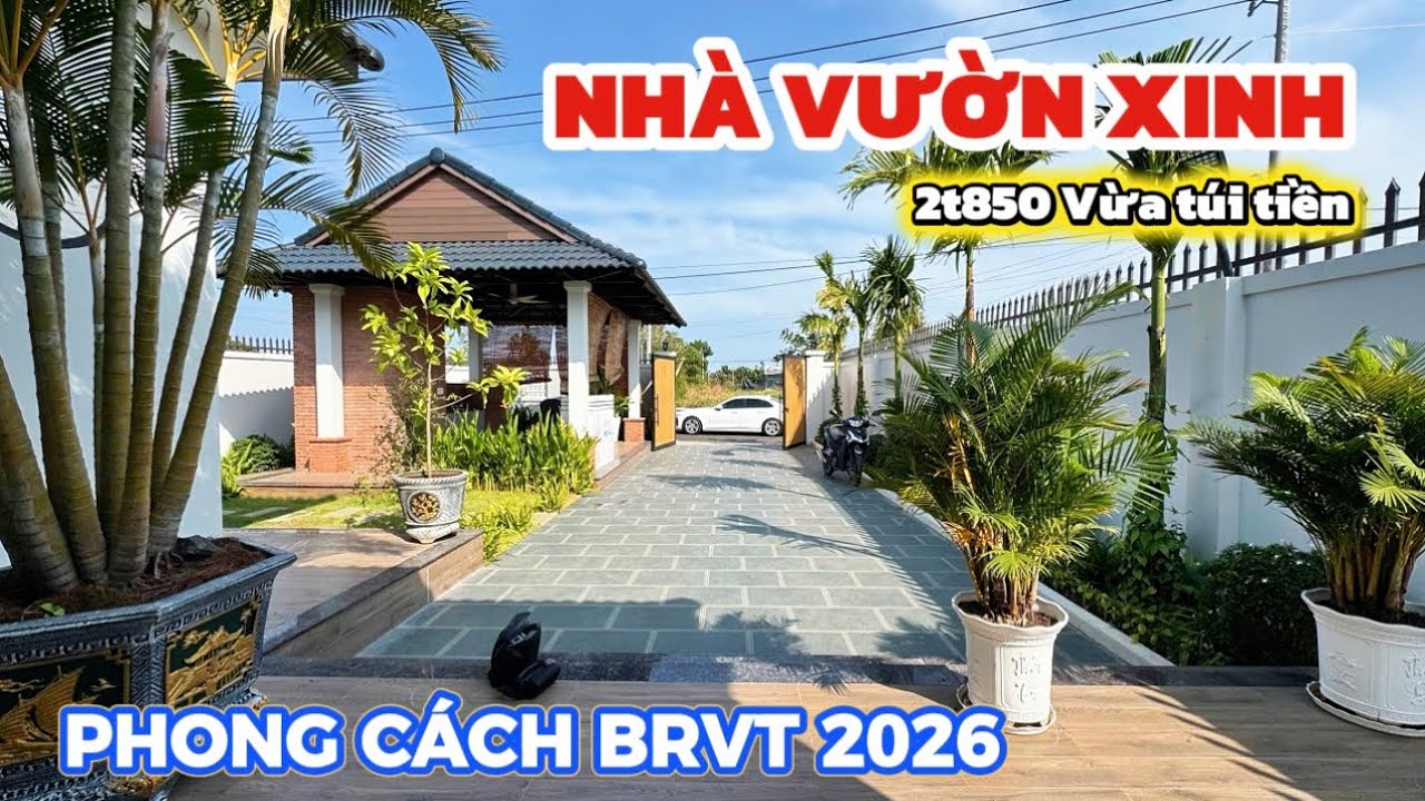 (ĐÃ BÁN) Không Thể Bỏ Lỡ Căn Nhà vườn Giá Rẻ Nhất Thị Trường BRVT  #nhavuon #nhadep #nhaxinh 
