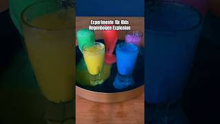 Experimente für Kids: Regenbogen Explosion #kindergarten #kidsactivities #science #experiment #diy
