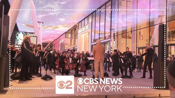 Orchestra Performs Grammy Nominated Songs Outside Msg