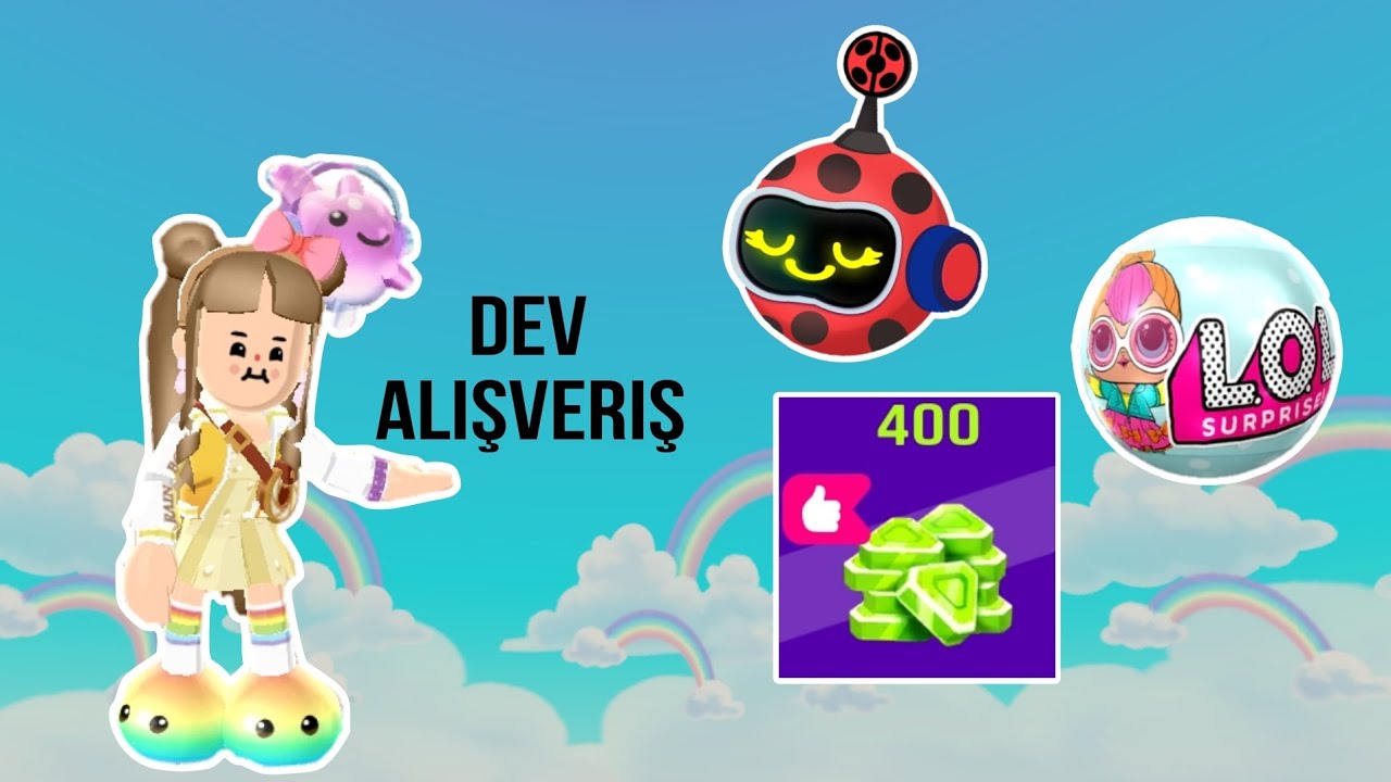 PK XD DEV ALIŞVERİŞ!!! Mucize petpotu 400 elmas lol topu