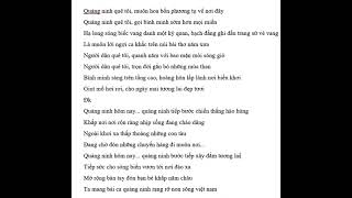 QUẢNG NINH RỰC RỠ NHỮNG MÙA HOA BEAT karaoke