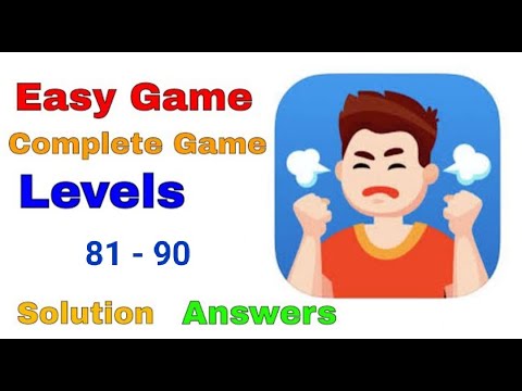 Easy Game | Brain Test level 81 - 90 sloved I