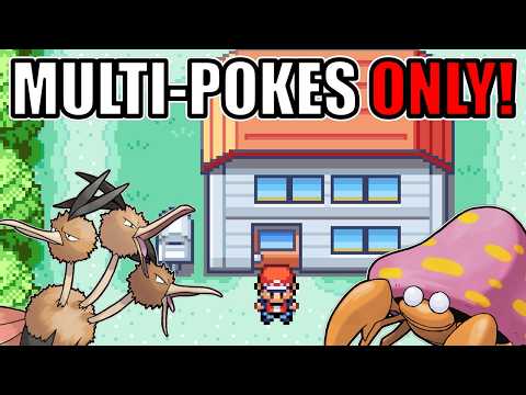 Can you beat Pokémon LeafGreen with only Multi Pokemon?