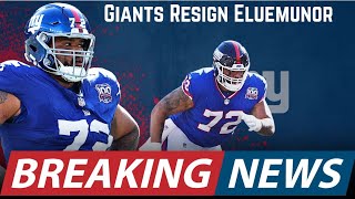 Giants Resigning Jermaine