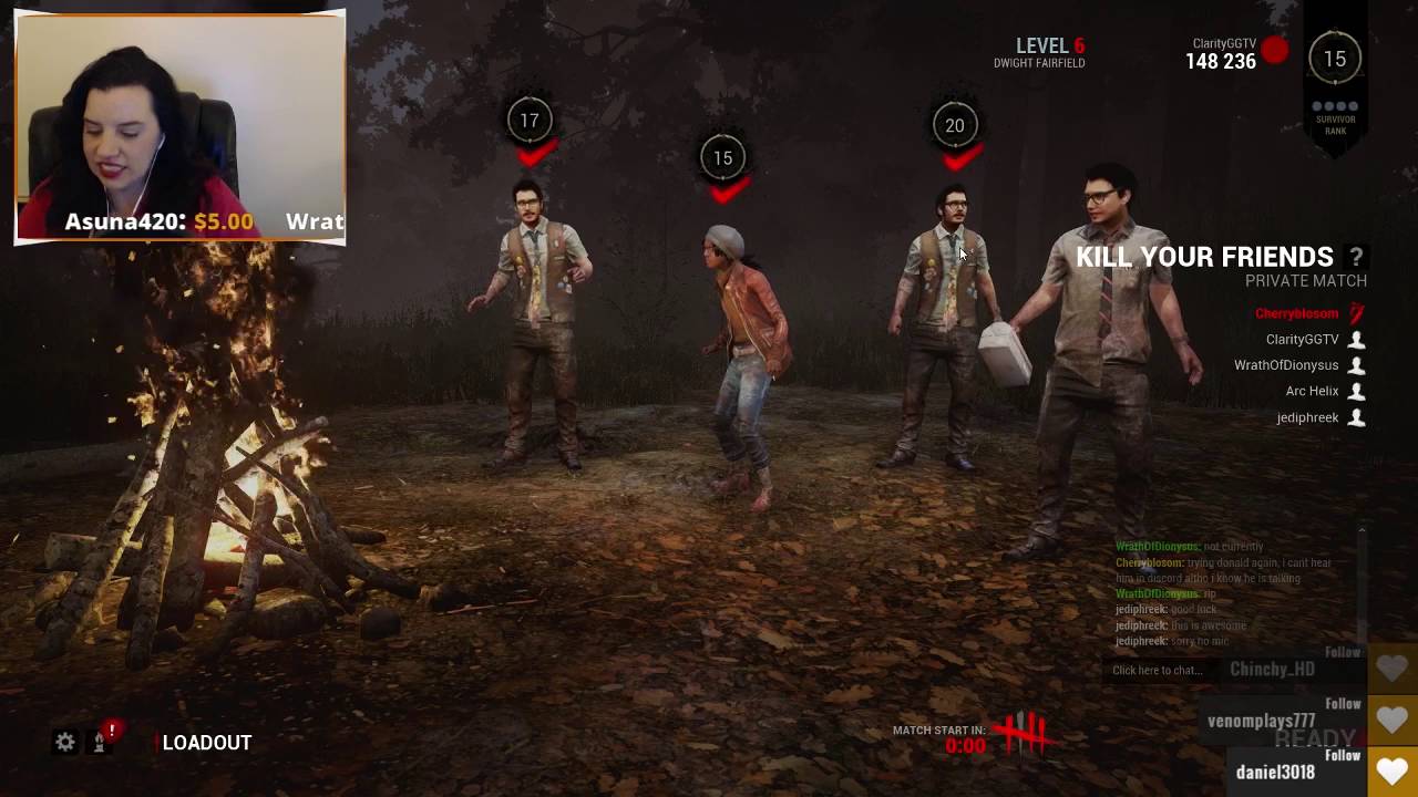 MMGarrett Plays Dead by Daylight! Full Gameplay (and many screams)