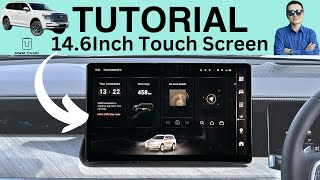 📙Tank 500 Tutorial - 14.6 inch Touch Screen  Infotainment System - Features Walkthrough